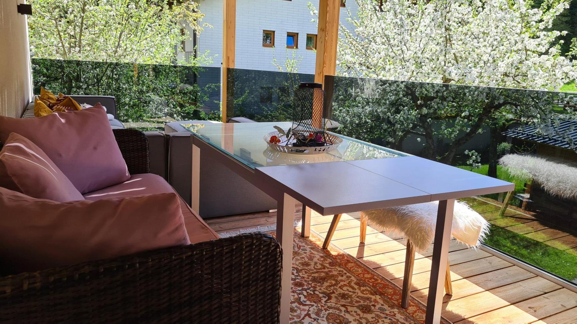 Jagd Trifft Moderne & Boutique Jardin Ferienhaus อันนาแบร์ อิม ลัมเมอร์ทาล ภายนอก รูปภาพ